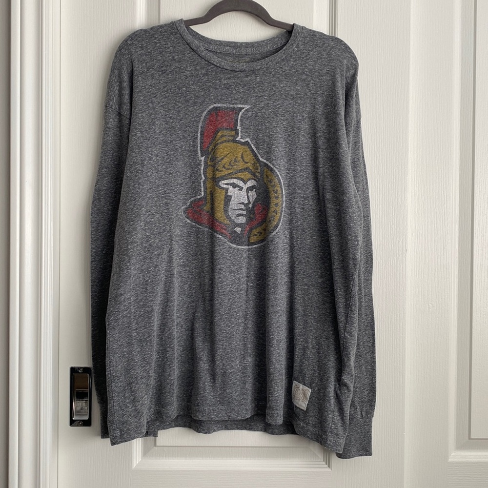 The Original Retro Brand - NHL Ottawa Senators Long Sleeve Tee